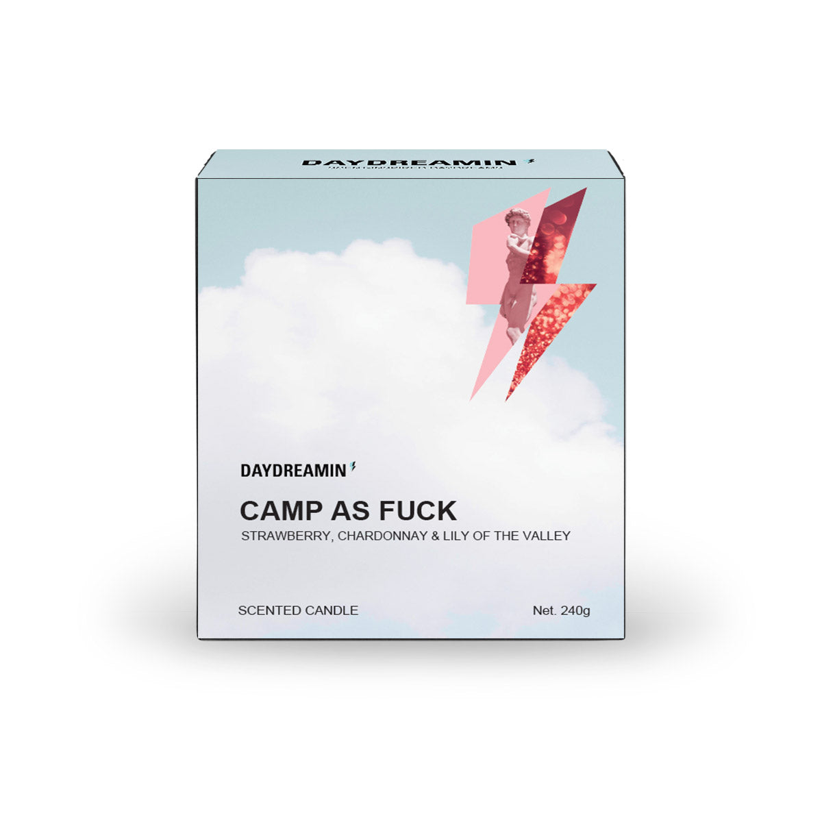 Camp as Fuck Scented Candle by DAYDREAMIN' UK | Gift Box