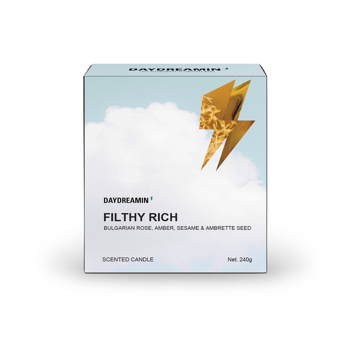 Filthy Rich Scented Candle by DAYDREAMIN' UK | Gift Box