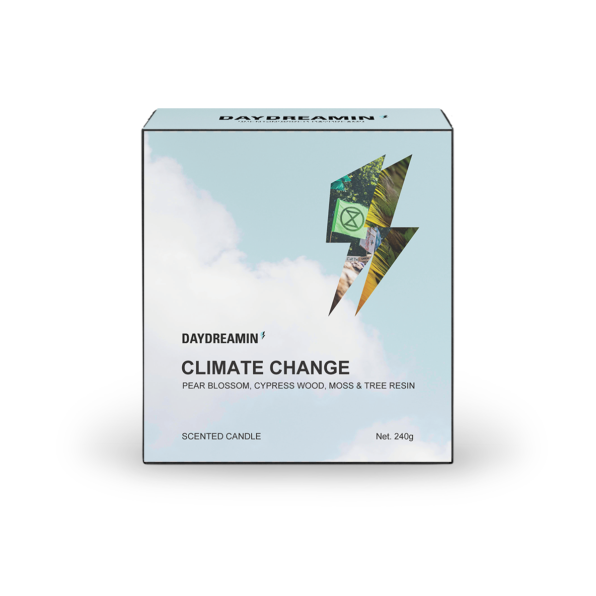 Climate Change Scented Candle by DAYDREAMIN' UK | Gift Box