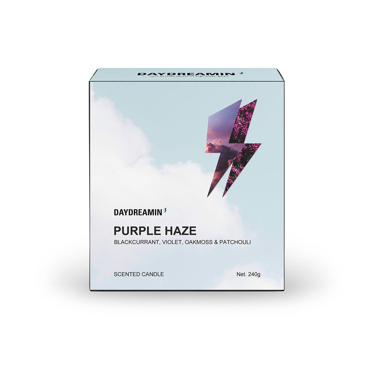 Purple Haze Scented Candle by DAYDREAMIN' UK | Gift Box
